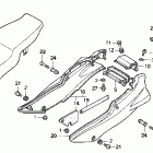 VFR750F Seat 90-93