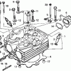 XR250L ГОЛОВКА ЦИЛИНДРА