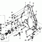 GL1500SE Кожух сцепления