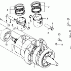 CB125TT КОЛЕНЧАТЫЙ ВАЛ