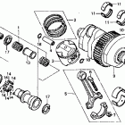 CBR1000F КОЛЕНЧАТЫЙ ВАЛ