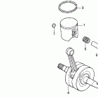 CR125R КОЛЕНЧАТЫЙ ВАЛ