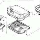 GL1500SE Air cleaner case set 90