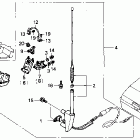 GL1500SE Trunk armrest set 90