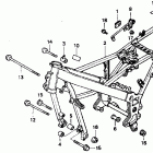 VTR250 Рама