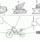 XR250R Mark 88-91