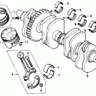 CBR600F КОЛЕНЧАТЫЙ ВАЛ