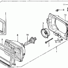 XL600V Фара