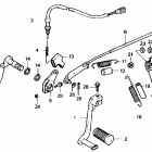 XL600V Педали