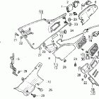 CBR1000F БОКОВАЯ КРЫШКА