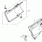 NX250 DOMINATOR БОКОВАЯ КРЫШКА