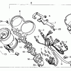 VF750C Magna V45 ПРИБОРЫ