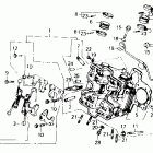 VF750C Magna V45 Головка цилиндров передняя