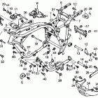 VF750C Magna V45 Рама