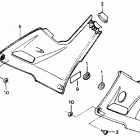 VTR250 БОКОВАЯ КРЫШКА