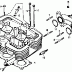 CMX250C ГОЛОВКА ЦИЛИНДРА