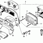 CMX250C Задний фонарь