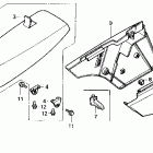 CR125R Seat 87-89