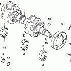 CB450SC КОЛЕНЧАТЫЙ ВАЛ