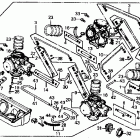 VF700C MAGNA V45 Carburetor assy. (link)