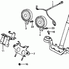 VF700C MAGNA V45 Steering stem @ horn