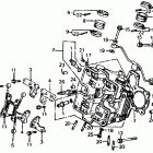VF700C MAGNA V45 Front cylinder head 84-85