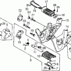 VT1100C Footpegs