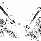 VT500C Carburetor component