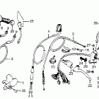 VT500C Control levers @ cables  @ switches