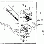 VT500C Front brake master cyl.