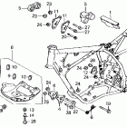 XL250R Рама