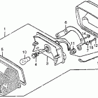 CB125S Задний фонарь
