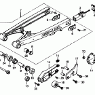 CR500R Swingarm 85