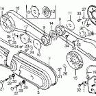 GL1200I Front cover @ timing belt timing belt