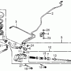 GL1200I 1200i / a  rr brake master cyl. 84-85