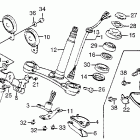 GL1200I Steering stem @ horn