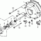 GL1200L Кожух сцепления