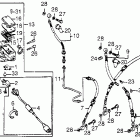 GL1200L Fr. brake master cyl.