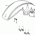 GL1200L Переднее крыло