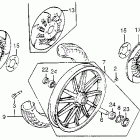 GL1200L Переднее колесо