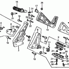 VF1000R Footpegs