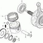XL250R КОЛЕНЧАТЫЙ ВАЛ