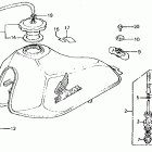 XL125S Fuel tank 84