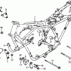CB750SC Рама