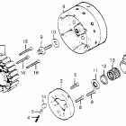 GL1100I Alternator @ starter clutch