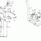 GL1100I Gl1100i  handlebar @ key set
