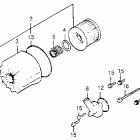 GL1100I Oil filter @ water pump cover