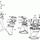GL1100I Fairing pocket @ air duct
