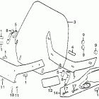 GL1100I Ветровое стекло