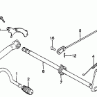 GL650I Brake pedal @ gearshift pedal
